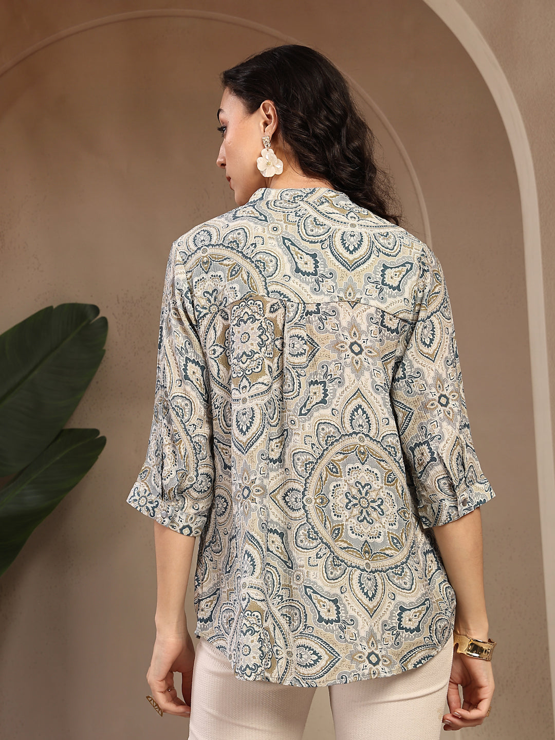 Gipsy Blue Printed Tunic