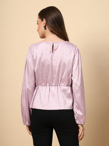 Rose Top with Front Fabric Knotting