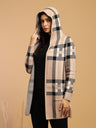 Khaki Regular Fit Cape For Gipsy Woman Stylish and Cozy Winter Collection