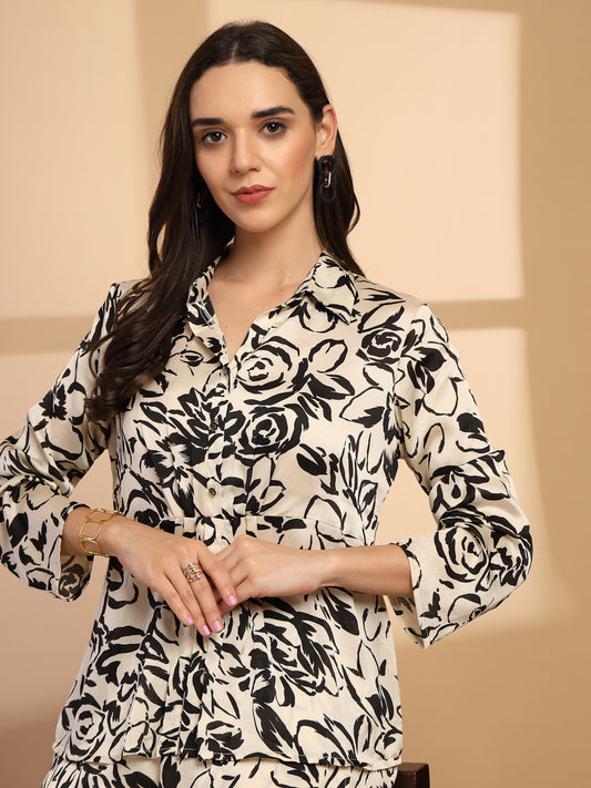 Black Co-Ord Set For Gipsy Woman Stylish And Cozy Winter Collection