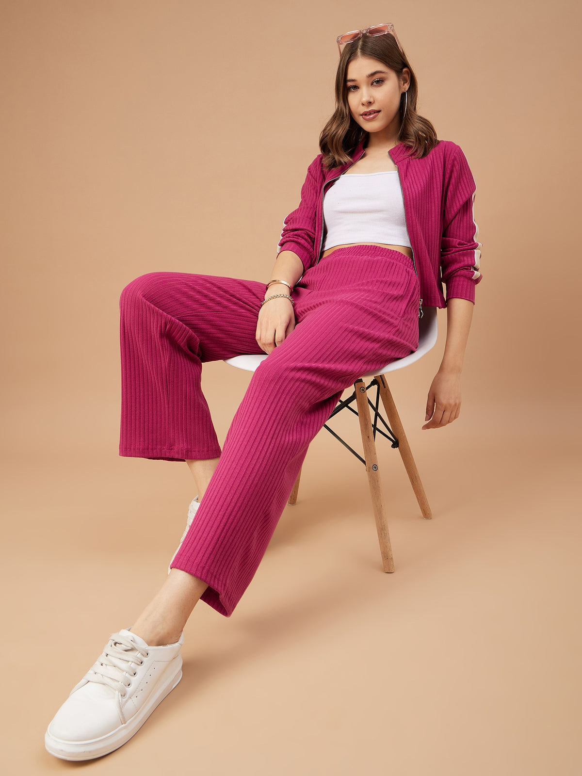 Gipsy Fuchsia Poly Cotton Co-ord Sets