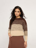 Coffee Ombre Melange Sweater