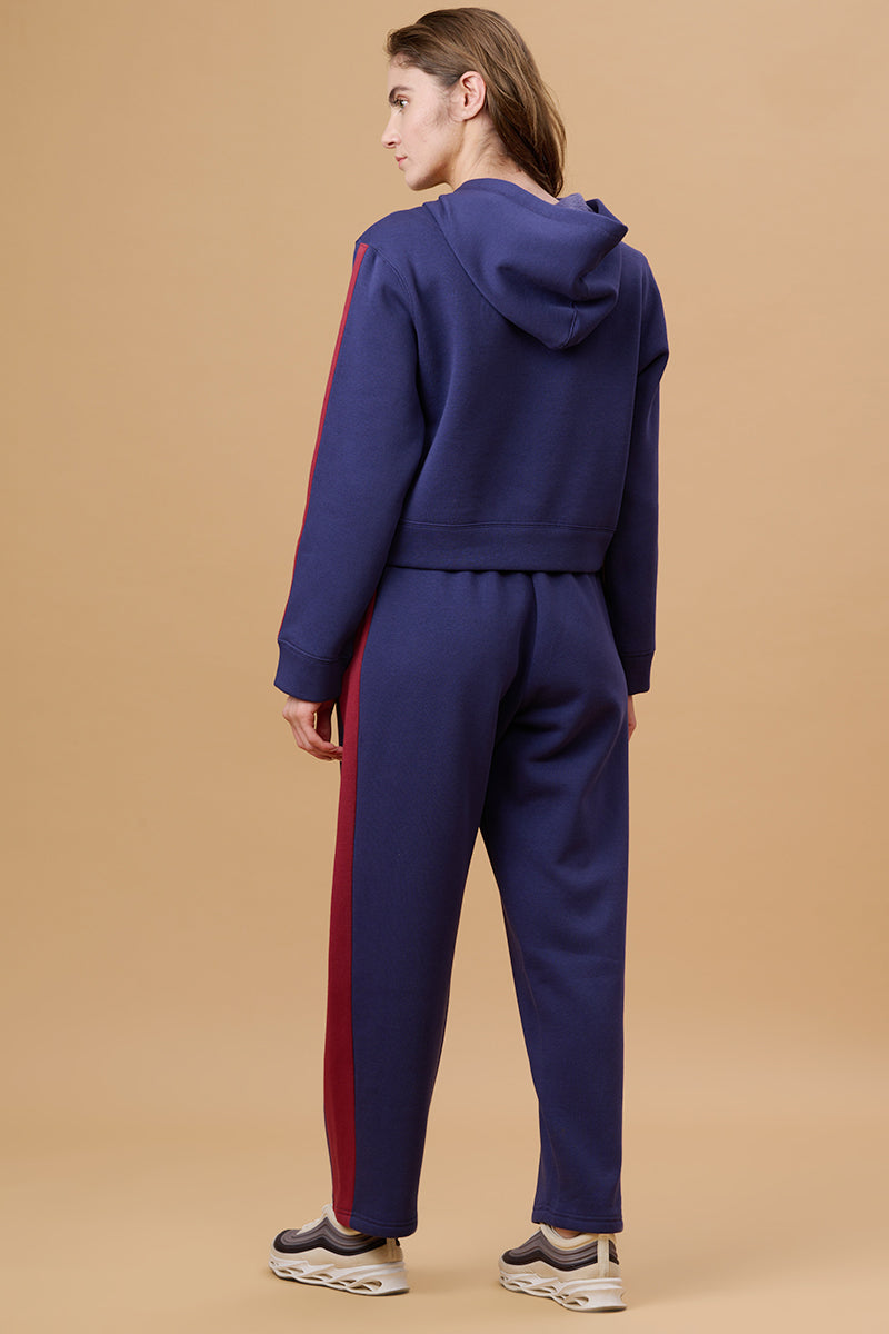 Gipsy Lazuli Blue Cotton Blend Co-Ord  Top
