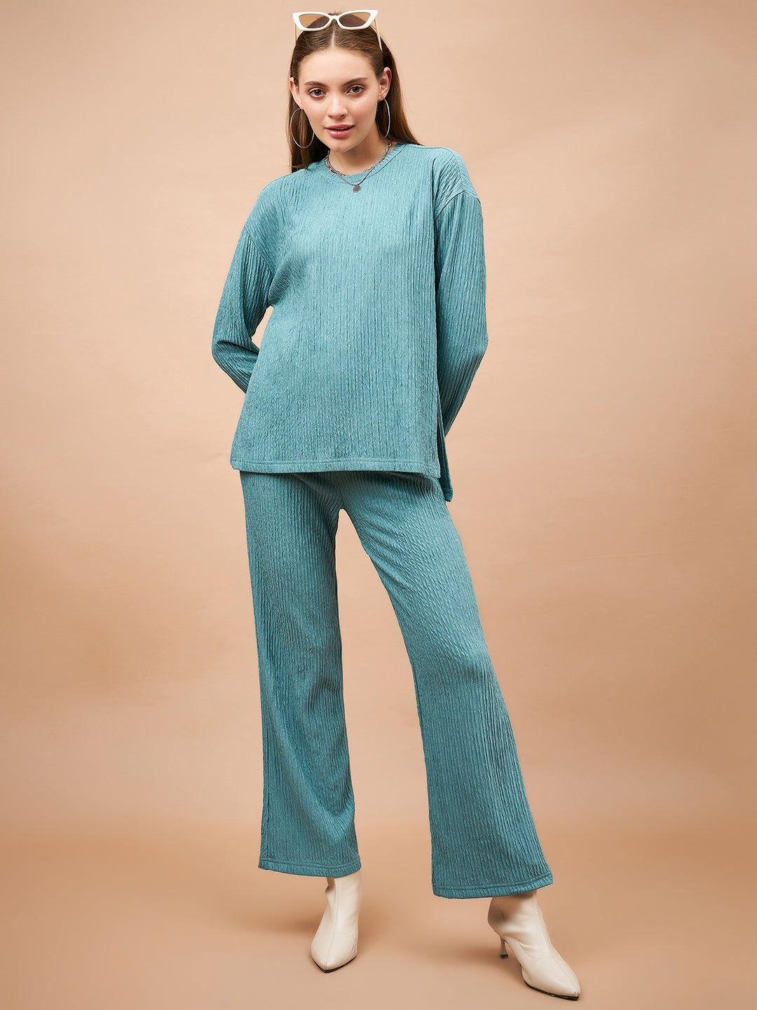 Sage 2-Piece Co-Ord Regular Fit Winter Set For Gipsy Women   Stylish & Cozy Winter Collection