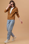 Butterscotch Regular Fit Sweatshirt for Gipsy Women – Stylish & Cozy Winter Collection
