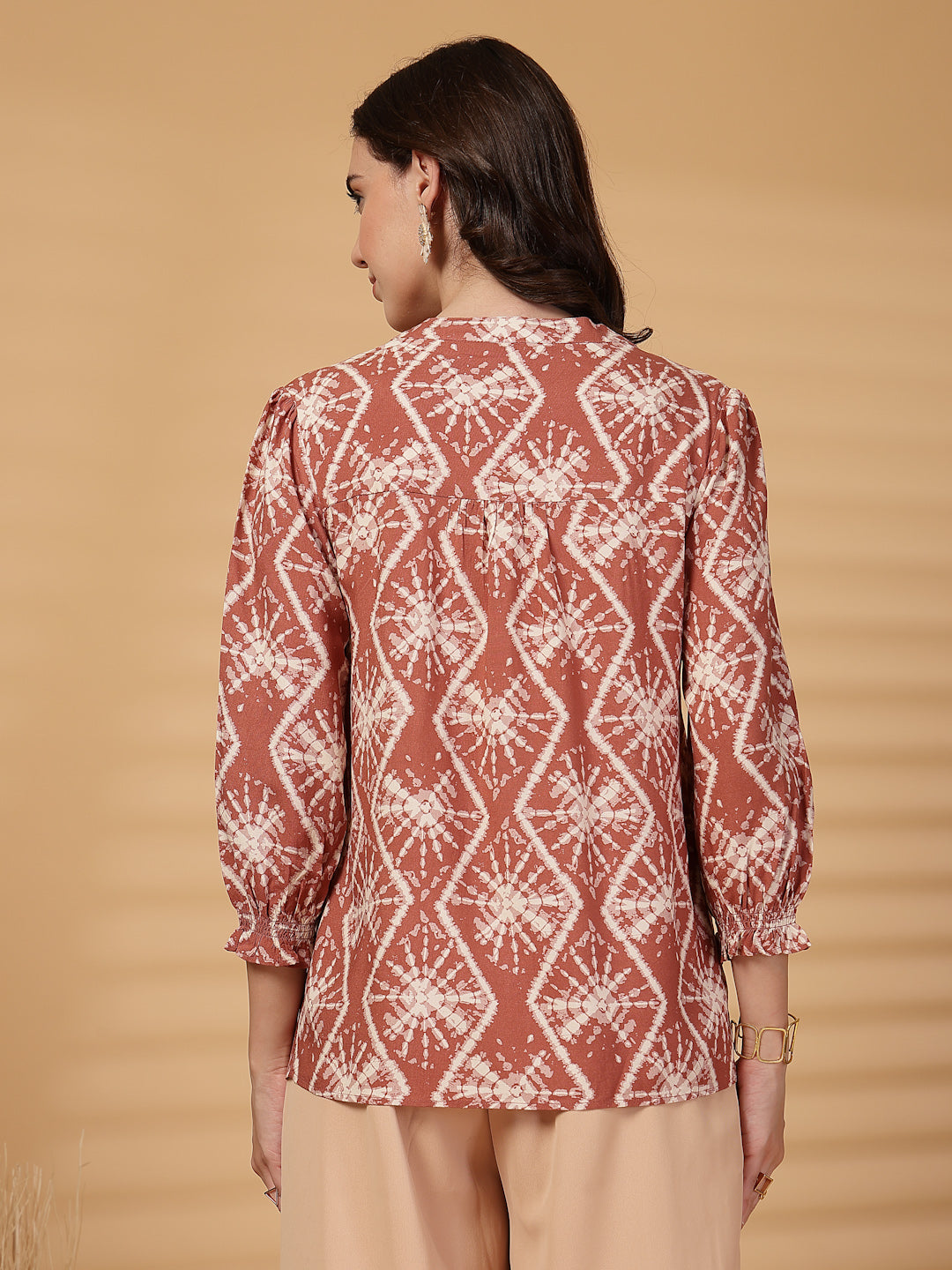Gipsy Pink Tie-Dye Rayon Tunic
