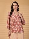 Gipsy Pink Tie-Dye Rayon Tunic