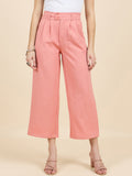 Gipsy Woman Bottom Wear Pant Regular Fit  Cotton Red