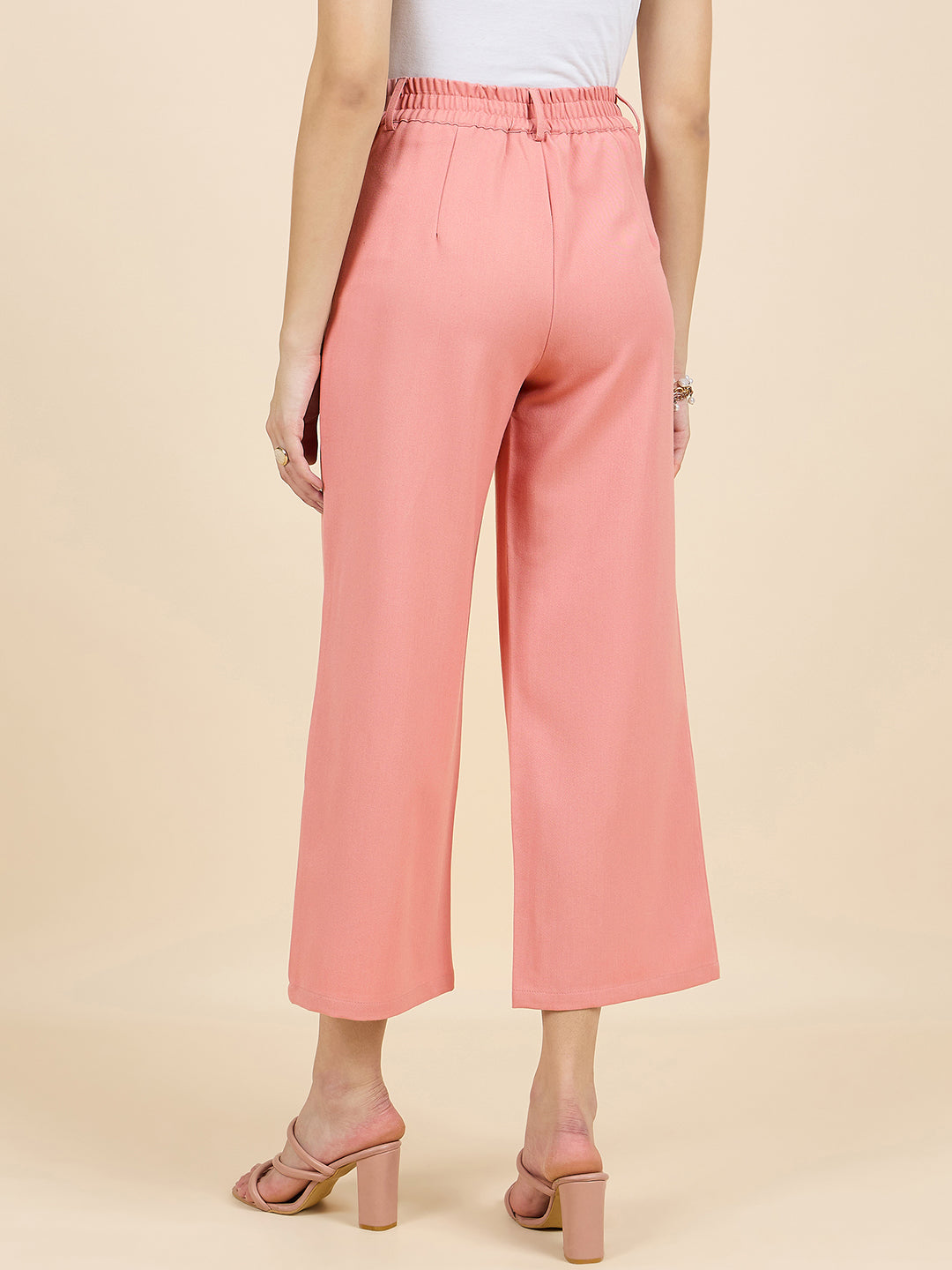 Gipsy Woman Bottom Wear Pant Regular Fit  Cotton Red