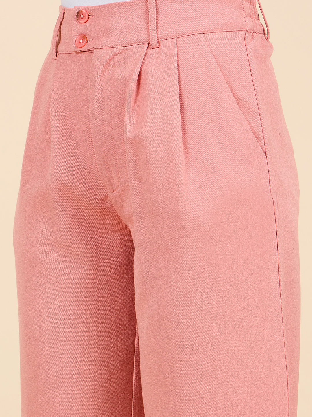 Gipsy Woman Bottom Wear Pant Regular Fit  Cotton Red