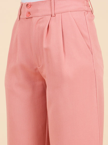 Gipsy Woman Bottom Wear Pant Regular Fit  Cotton Red