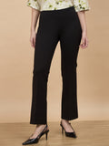 Black Straight Fit Pant