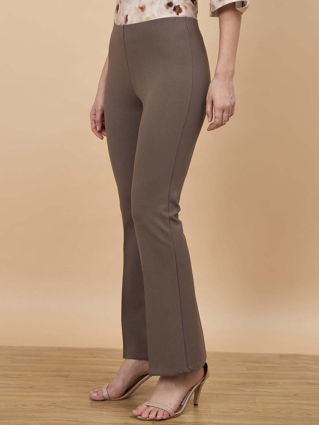 Tobacco Straight Fit Pant