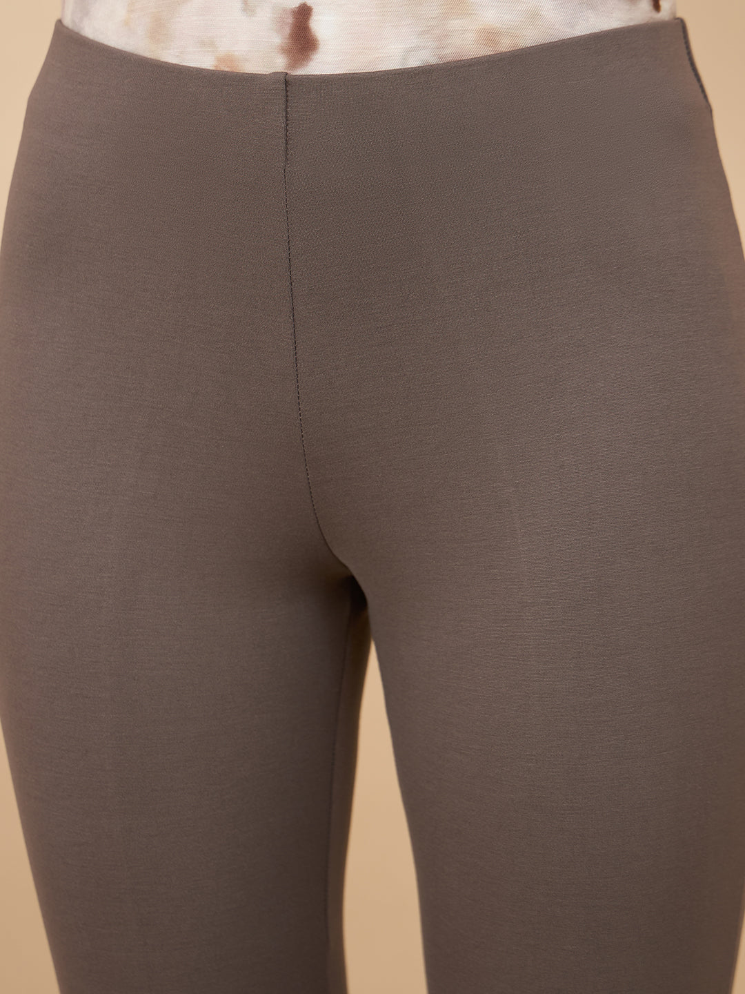 Tobacco Straight Fit Pant