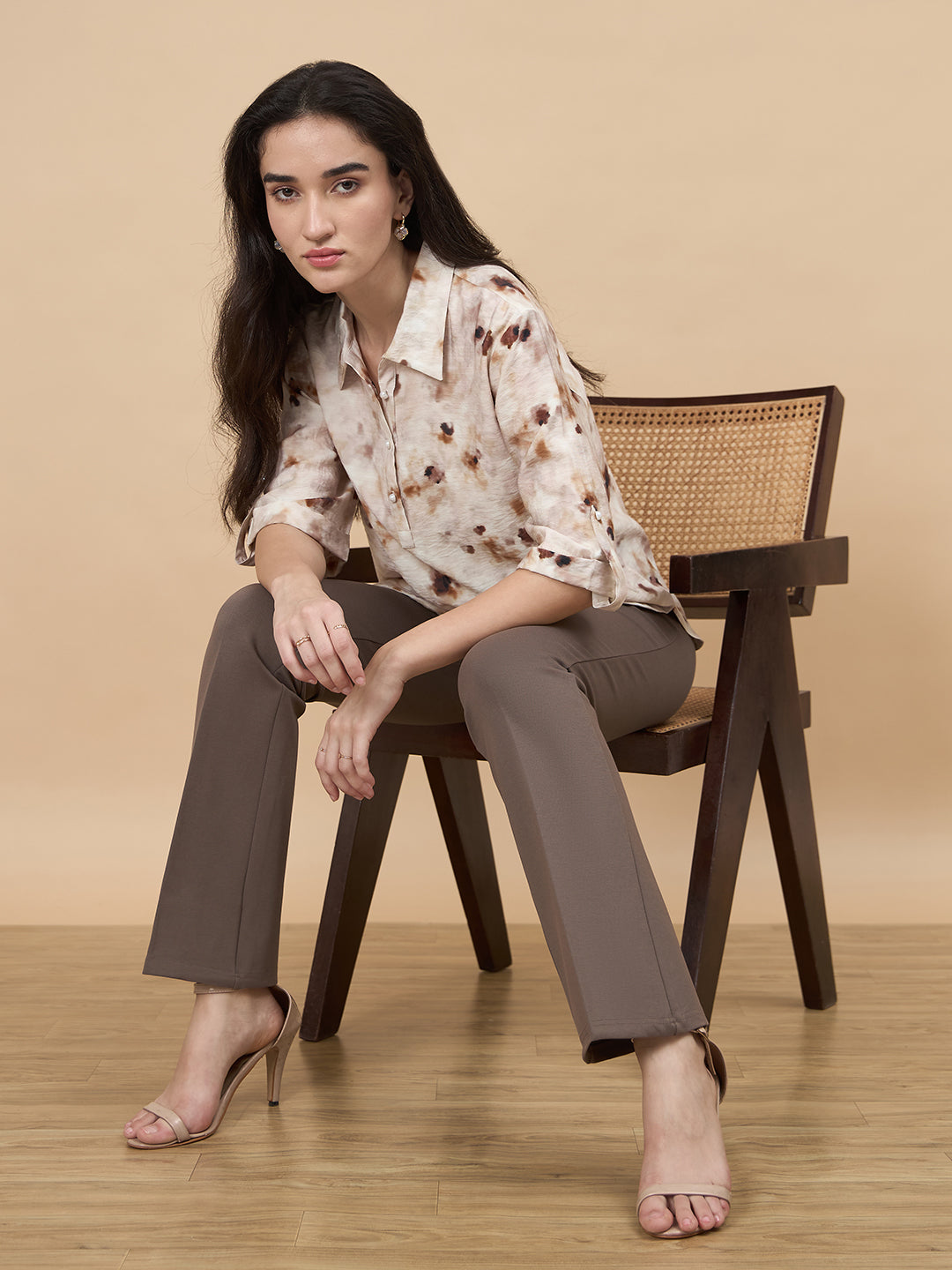 Tobacco Straight Fit Pant