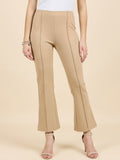 Gipsy Woman Bottom Wear Pant Regular Fit  Nr Knit Beige