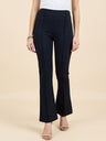 Gipsy Woman Bottom Wear Pant Regular Fit  Nr Knit Blue