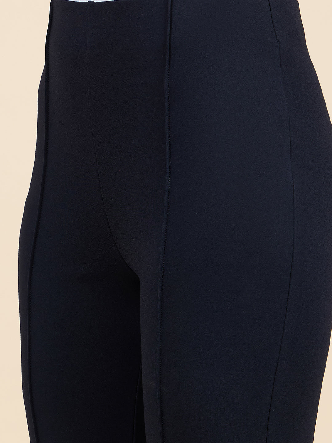 Gipsy Woman Bottom Wear Pant Regular Fit  Nr Knit Blue