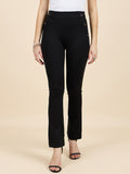 Gipsy Woman Bottom Wear Pant Regular Fit  Nr Knit Black