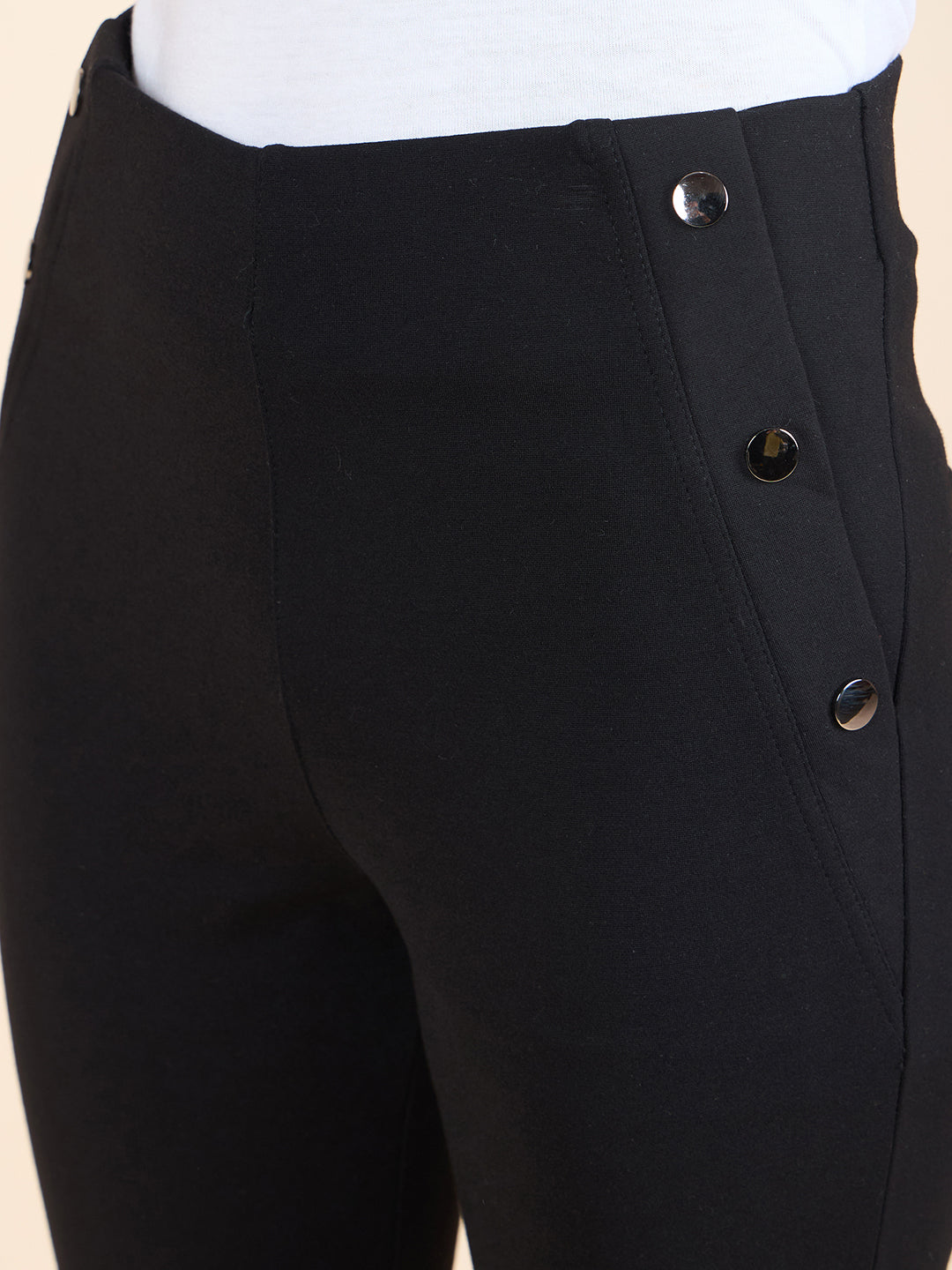 Gipsy Bottom Wear Ladies Pant Black