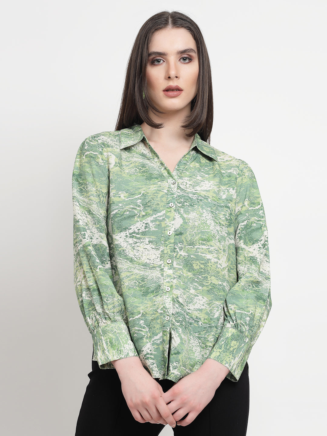 Gipsy Green Rayon Tunic