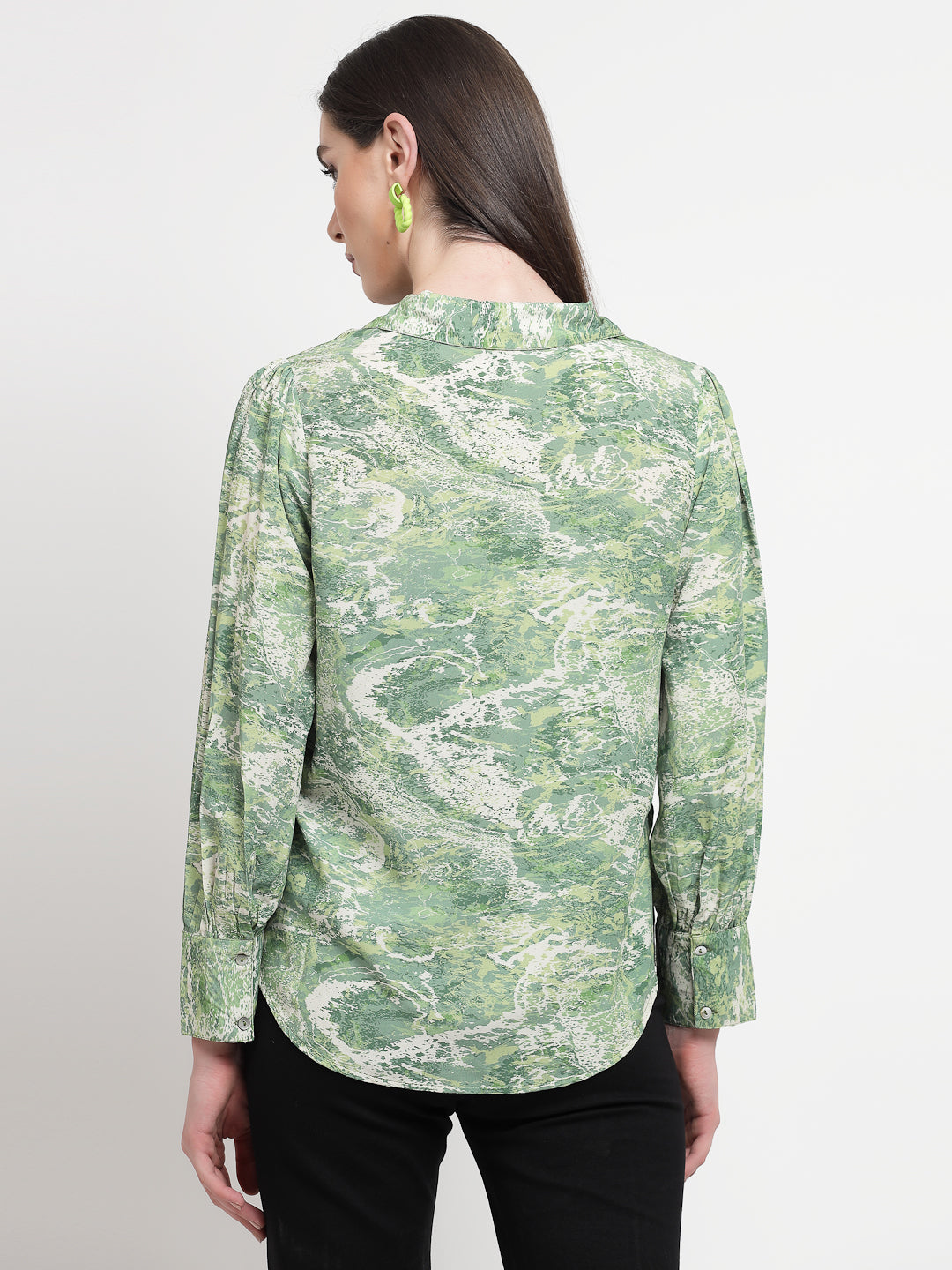Gipsy Green Rayon Tunic