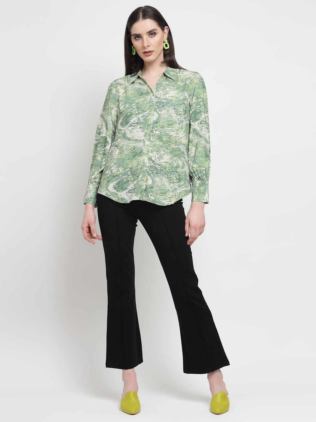Gipsy Green Rayon Tunic