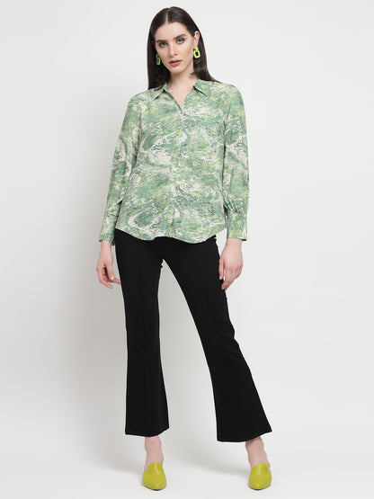 Gipsy Green Rayon Tunic