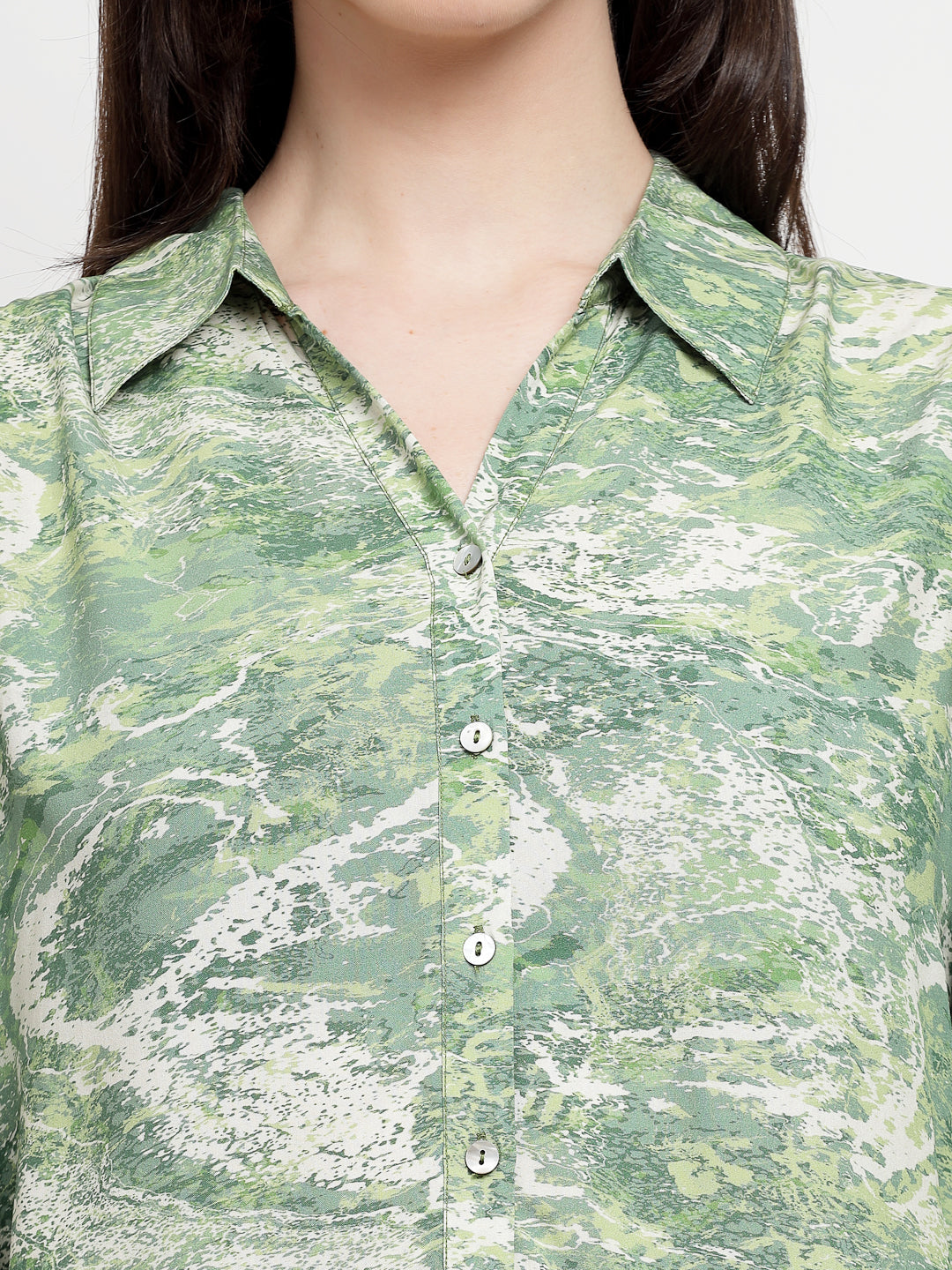 Gipsy Green Rayon Tunic