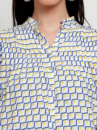 Gipsy Blue Rayon Tunic