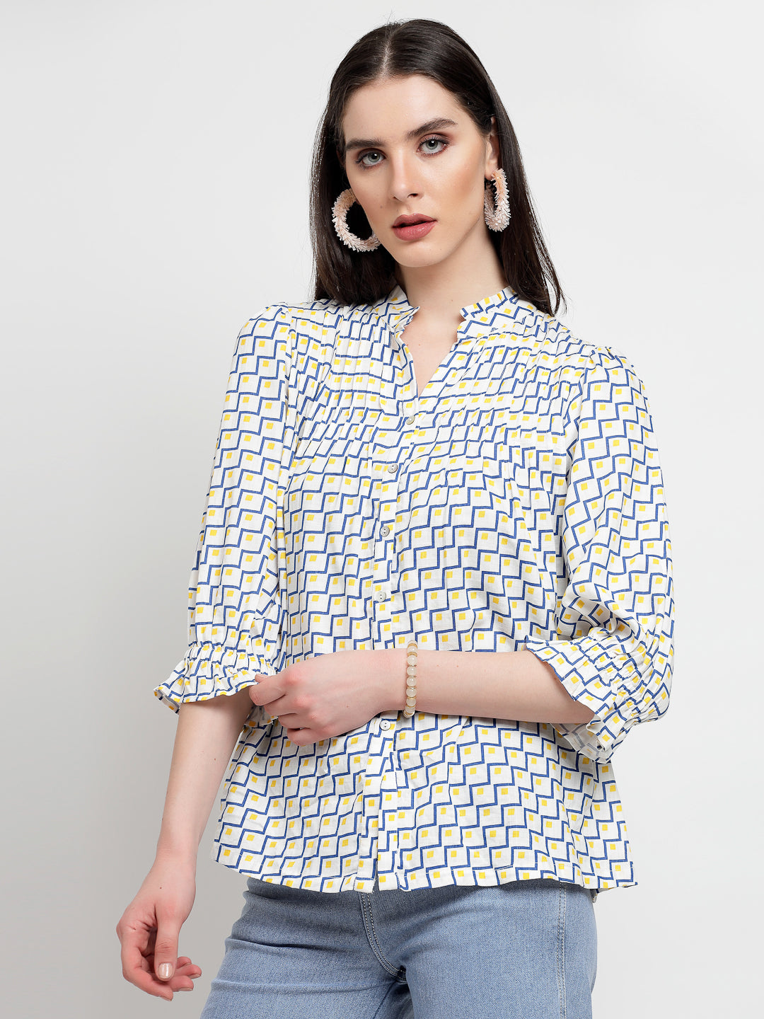 Gipsy Blue Rayon Tunic