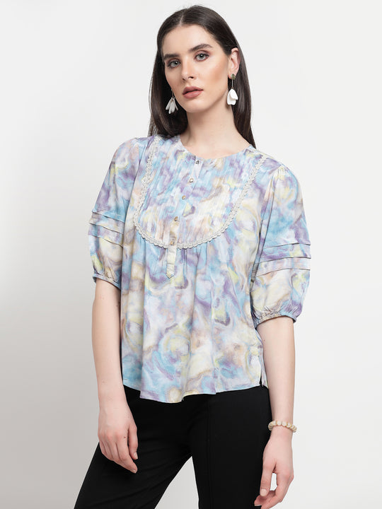 Gipsy Blue Rayon Tunic