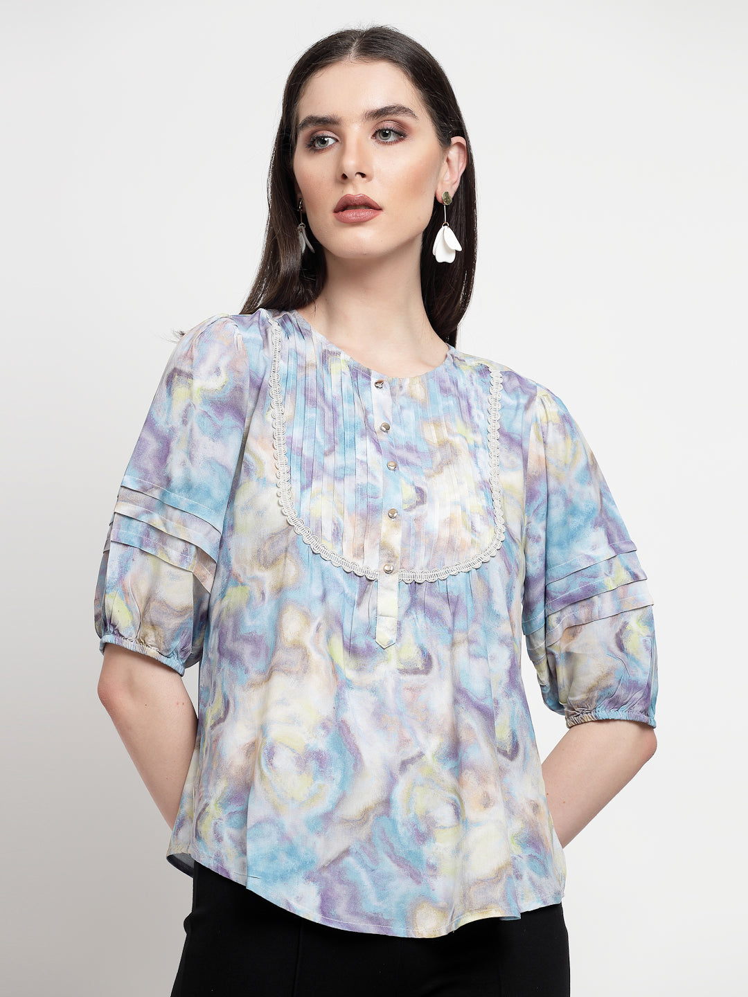 Gipsy Blue Rayon Tunic
