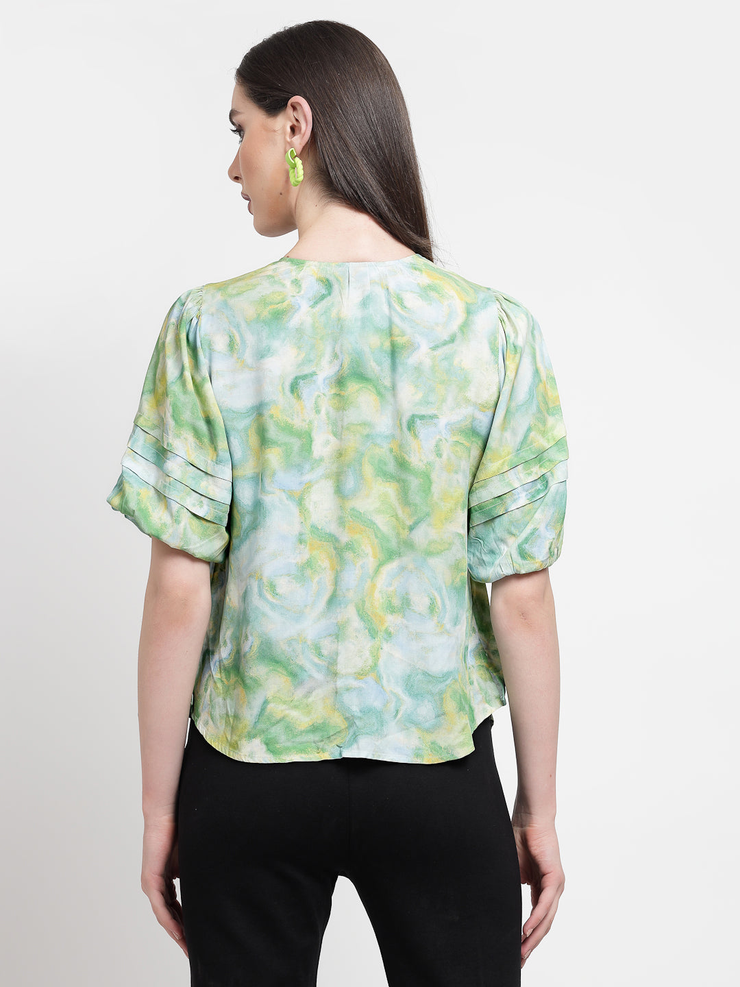 Gipsy Green Rayon Tunic