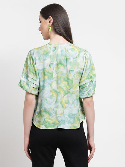 Gipsy Green Rayon Tunic