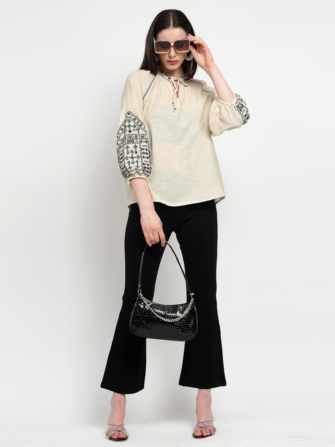 Gipsy Cream Linen Tunic