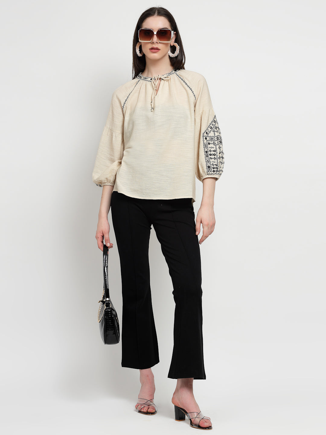 Gipsy Cream Linen Tunic