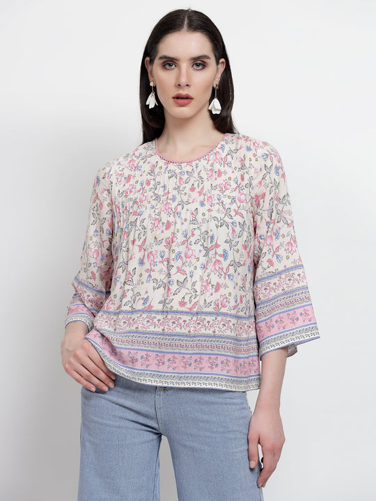 Gipsy Purple Rayon Tunic