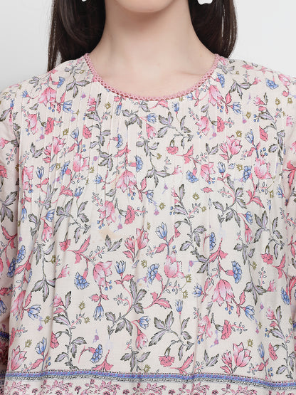 Gipsy Purple Rayon Tunic