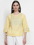 Gipsy Yellow Cotton Tunic