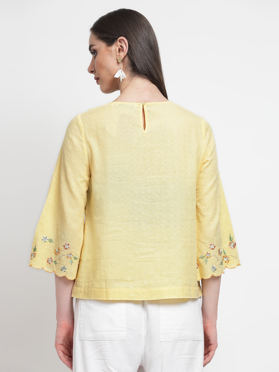 Gipsy Yellow Cotton Tunic
