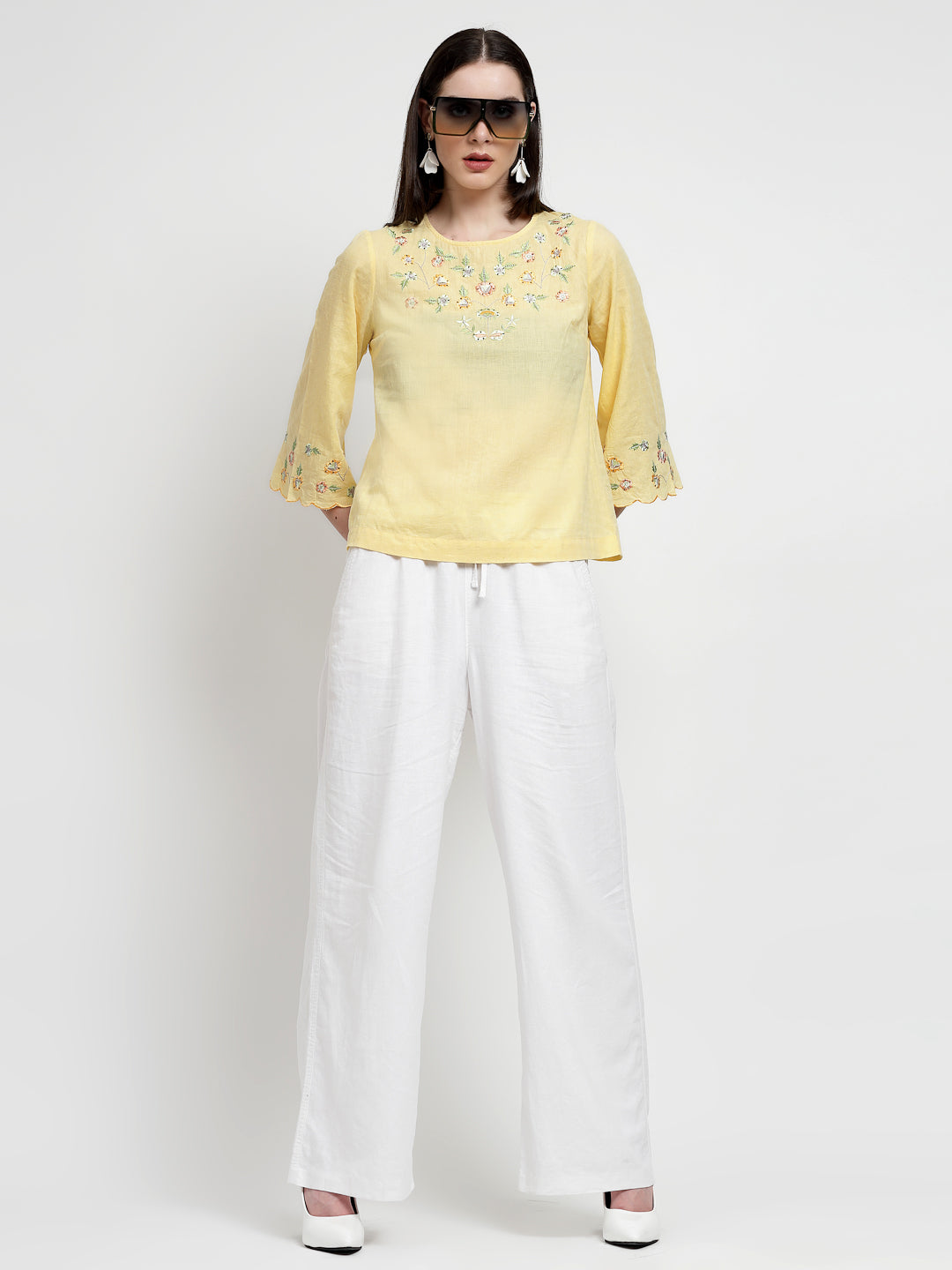 Gipsy Yellow Cotton Tunic