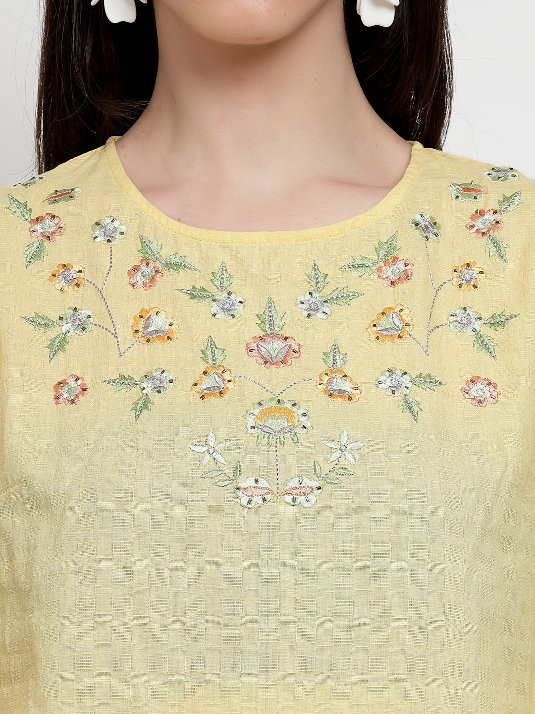 Gipsy Yellow Cotton Tunic