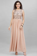 Gipsy Polyster Powder Beige Dress