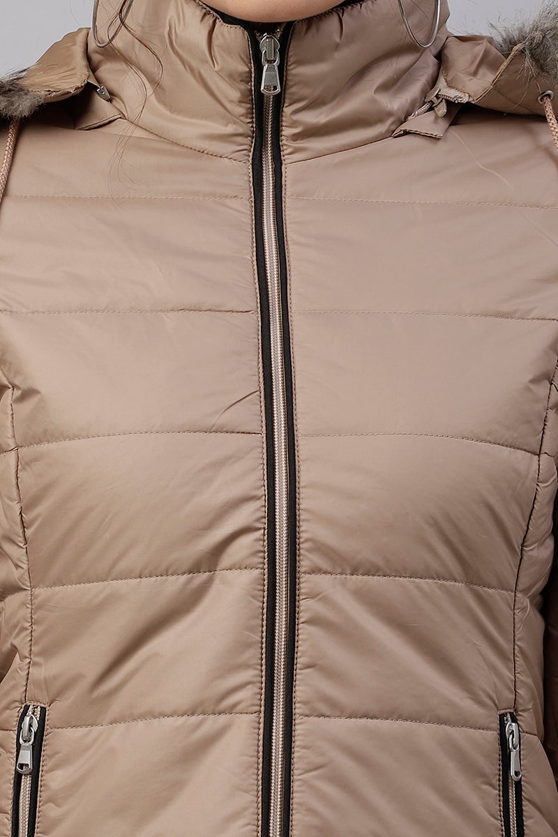 Gipsy Beige Polyester Jacket