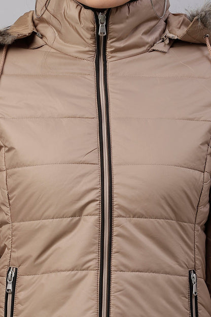 Gipsy Beige Polyester Jacket