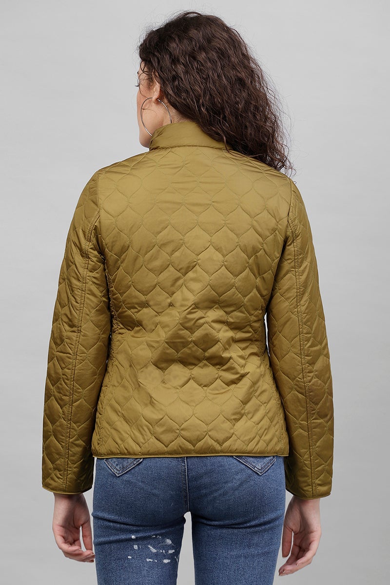 Gipsy Olive Polyester Jacket
