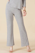 Gipsy Grey Poly Knit Co-Ord Pant