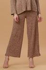 Gipsy Brown Poly Knit Co-Ord Pant