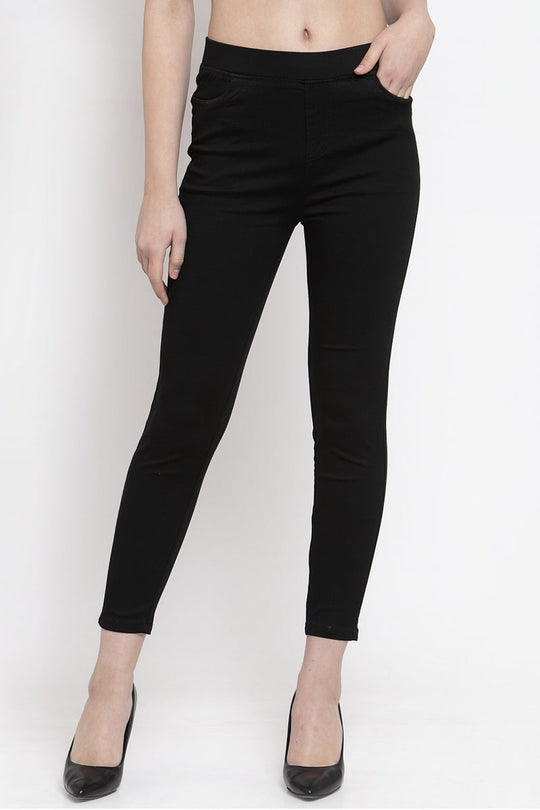 Gipsy Women Black Jeggings